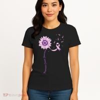 Purple Ribbon Pancreatic Cancer Awareness Women's T-Shirt thumb 4