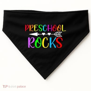 Preschool Rocks USA-Made Doggie Bandana