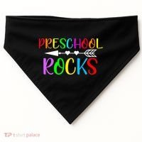 Preschool Rocks USA-Made Doggie Bandana thumb 0