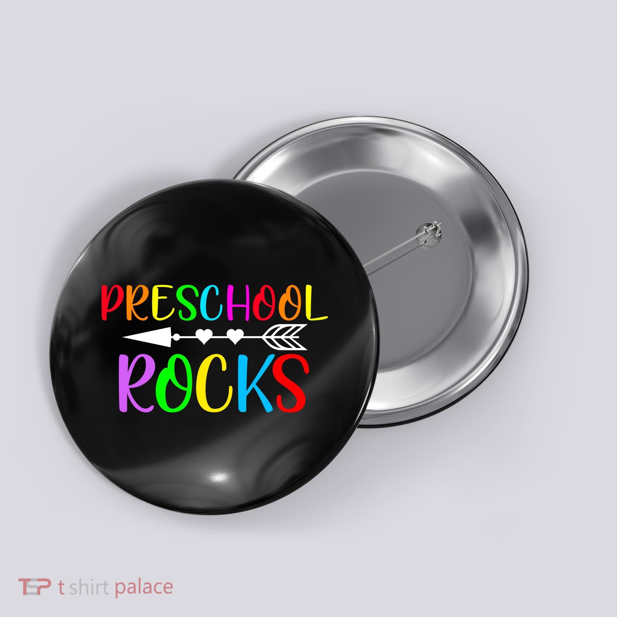 Preschool Rocks Button