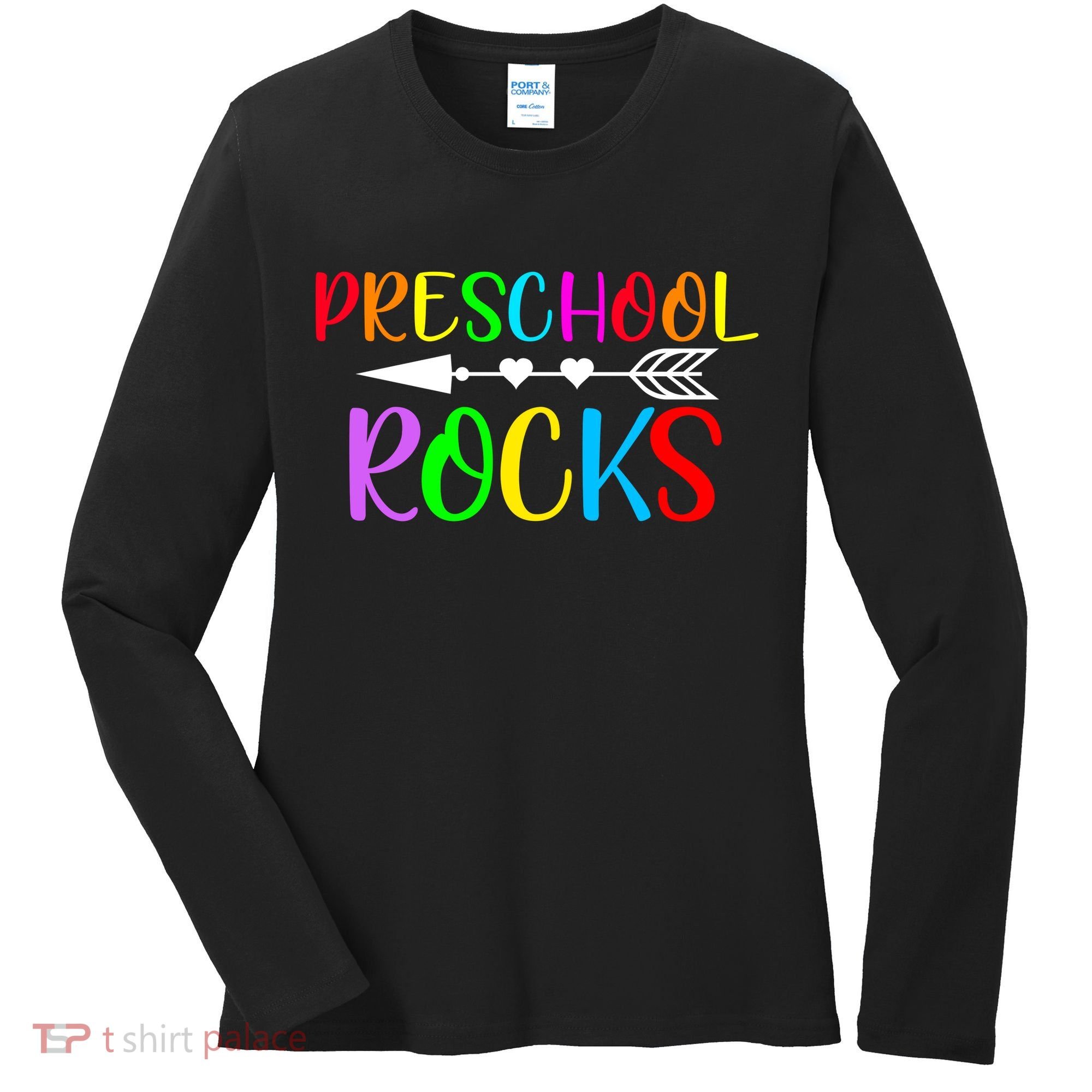 Preschool Rocks Women's Long Sleeve Shirt
