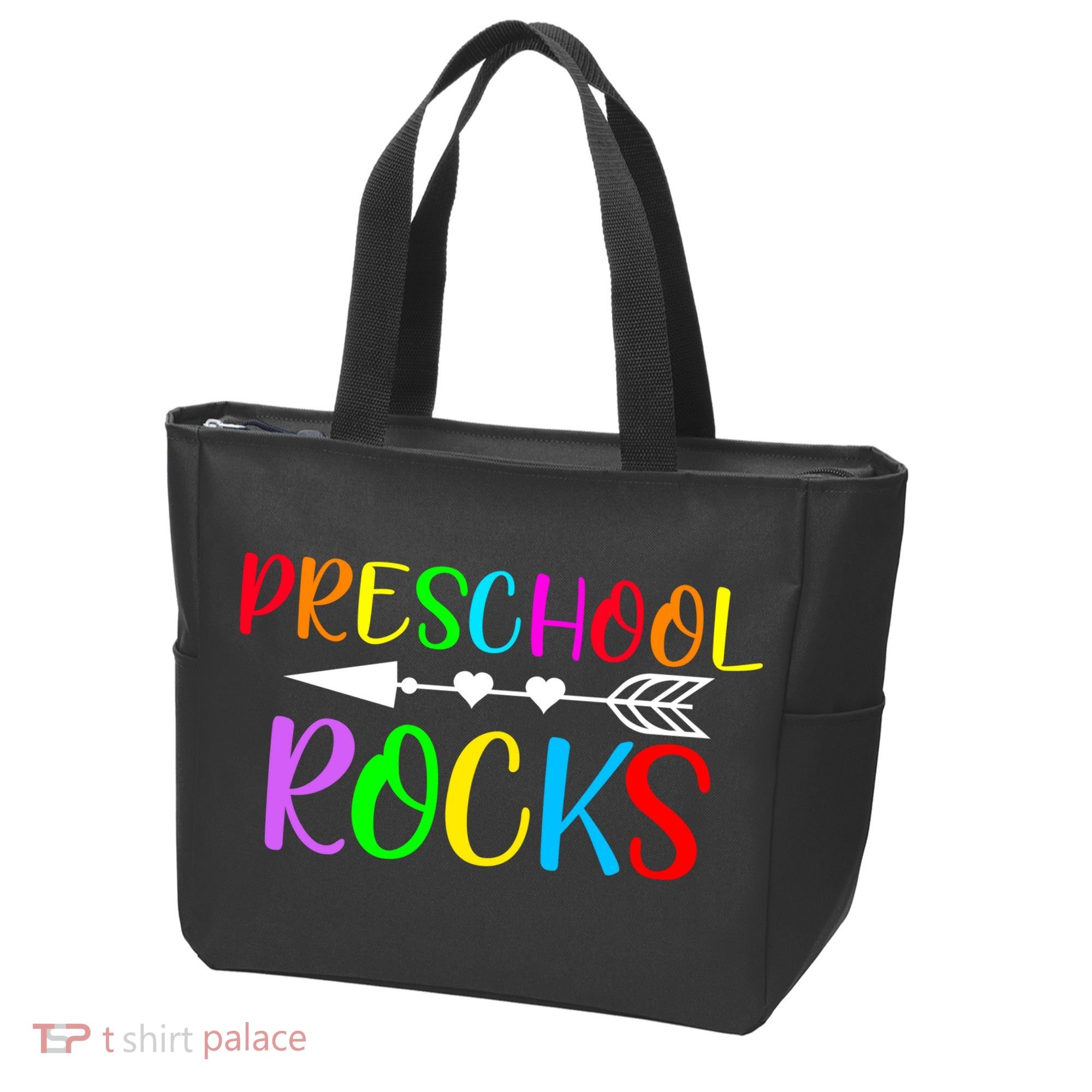 Preschool Rocks Tote Bag