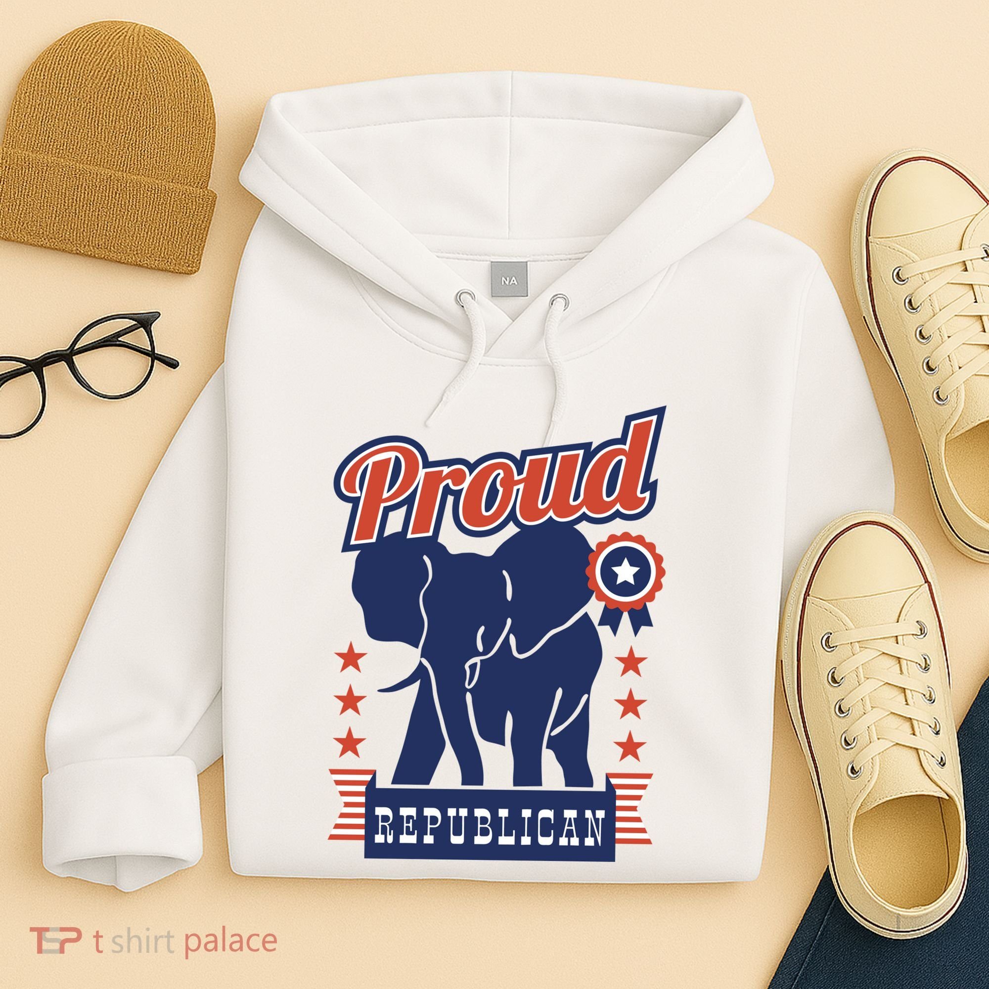 Proud Republican Political Hoodie