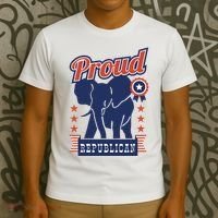 Proud Republican Political T-Shirt thumb 3