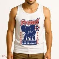 Proud Republican Political Tank Top thumb 3