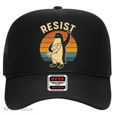 Penguin Resist Protest Against Tariffs Hat