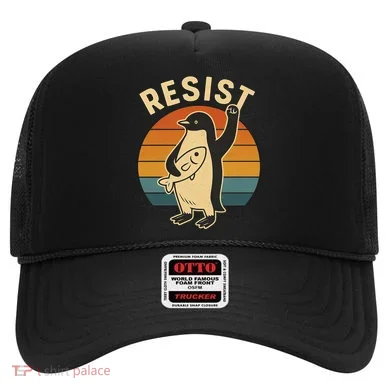 Penguin Resist Protest Against Tariffs Hat