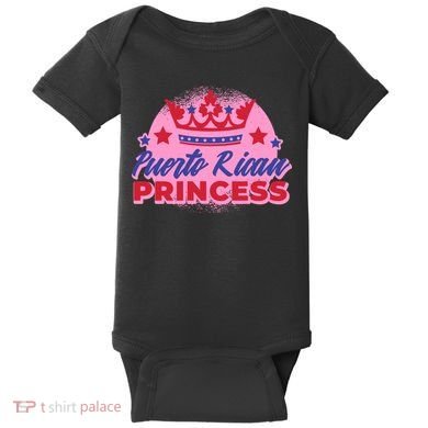 Puerto Rican Princess Baby Bodysuit