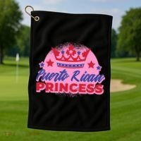 Puerto Rican Princess Golf Towel thumb 1