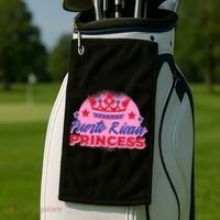 Puerto Rican Princess Golf Towel thumb 2