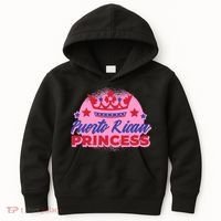 Puerto Rican Princess Kids Hoodie thumb 0