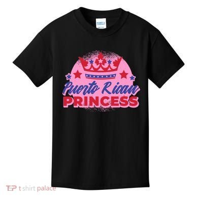 Puerto Rican Princess Kids T-Shirt
