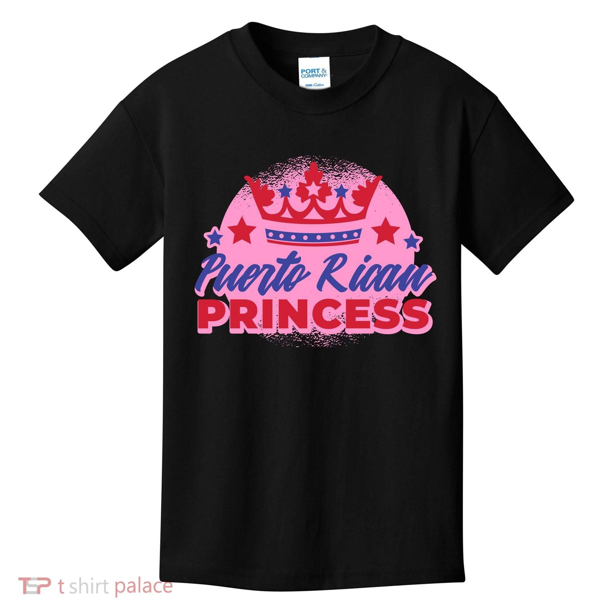 Puerto Rican Princess Kids T-Shirt