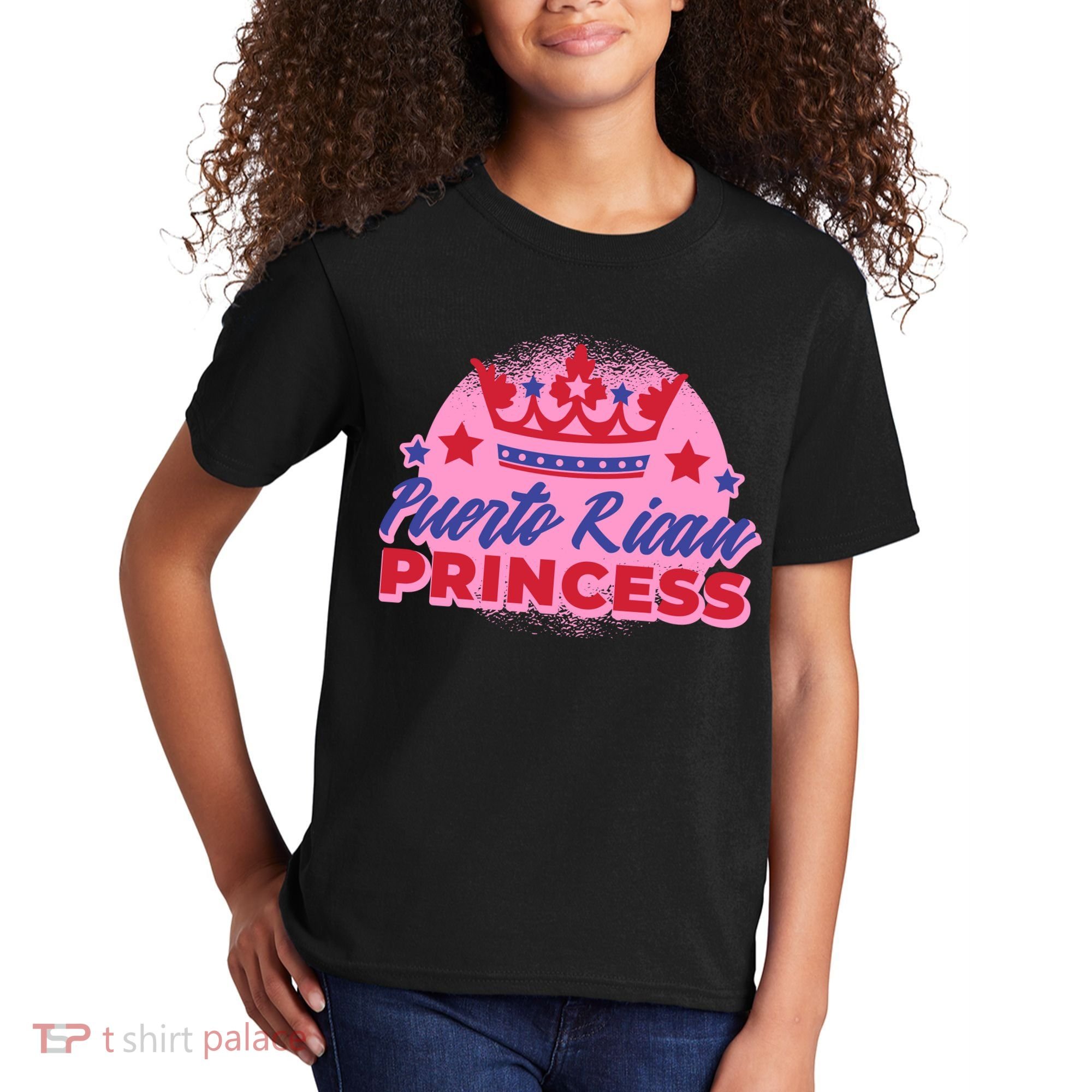 Puerto Rican Princess Kids T-Shirt