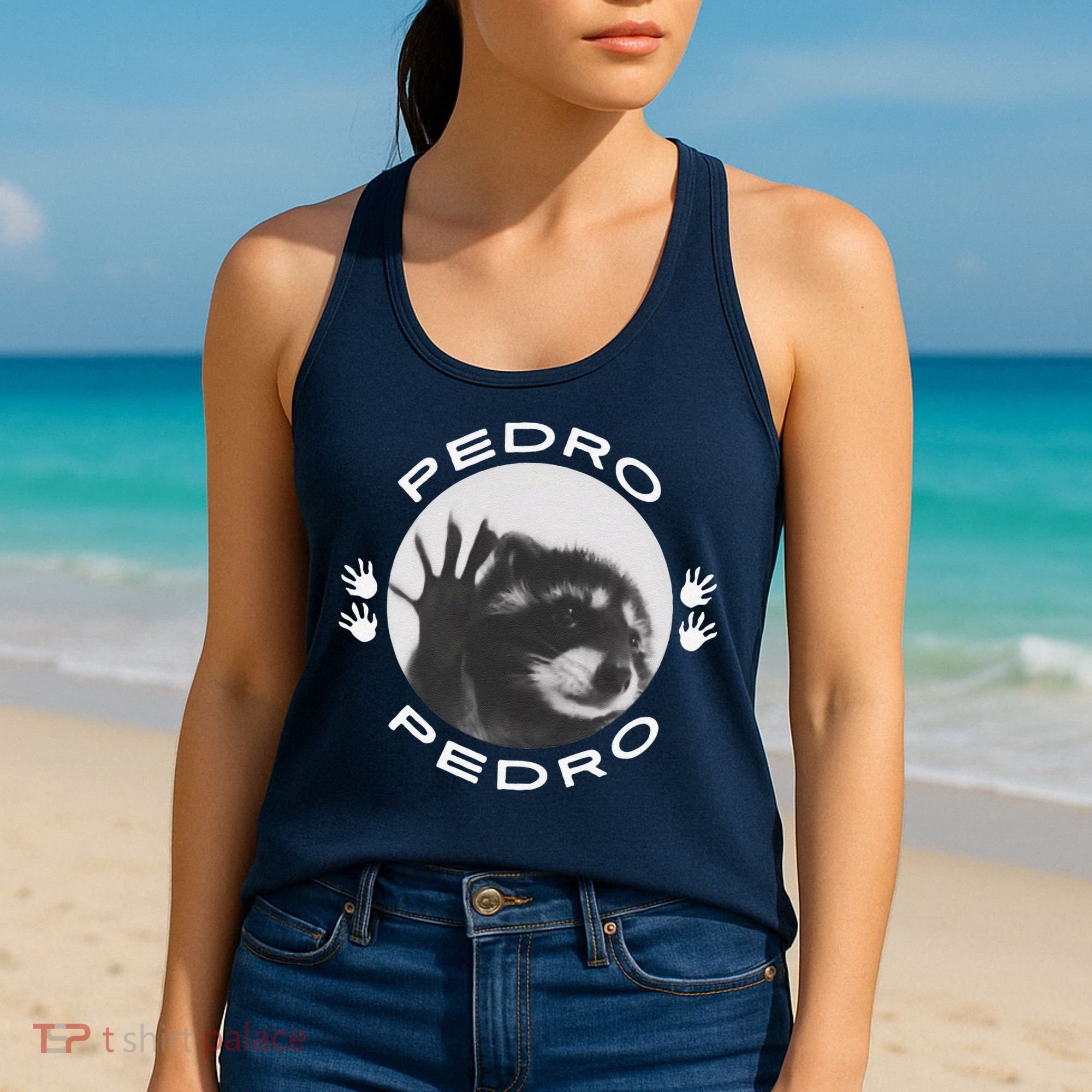 Pedro Raccoon Women's Tank Top