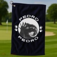 Pedro Raccoon Golf Towel thumb 1