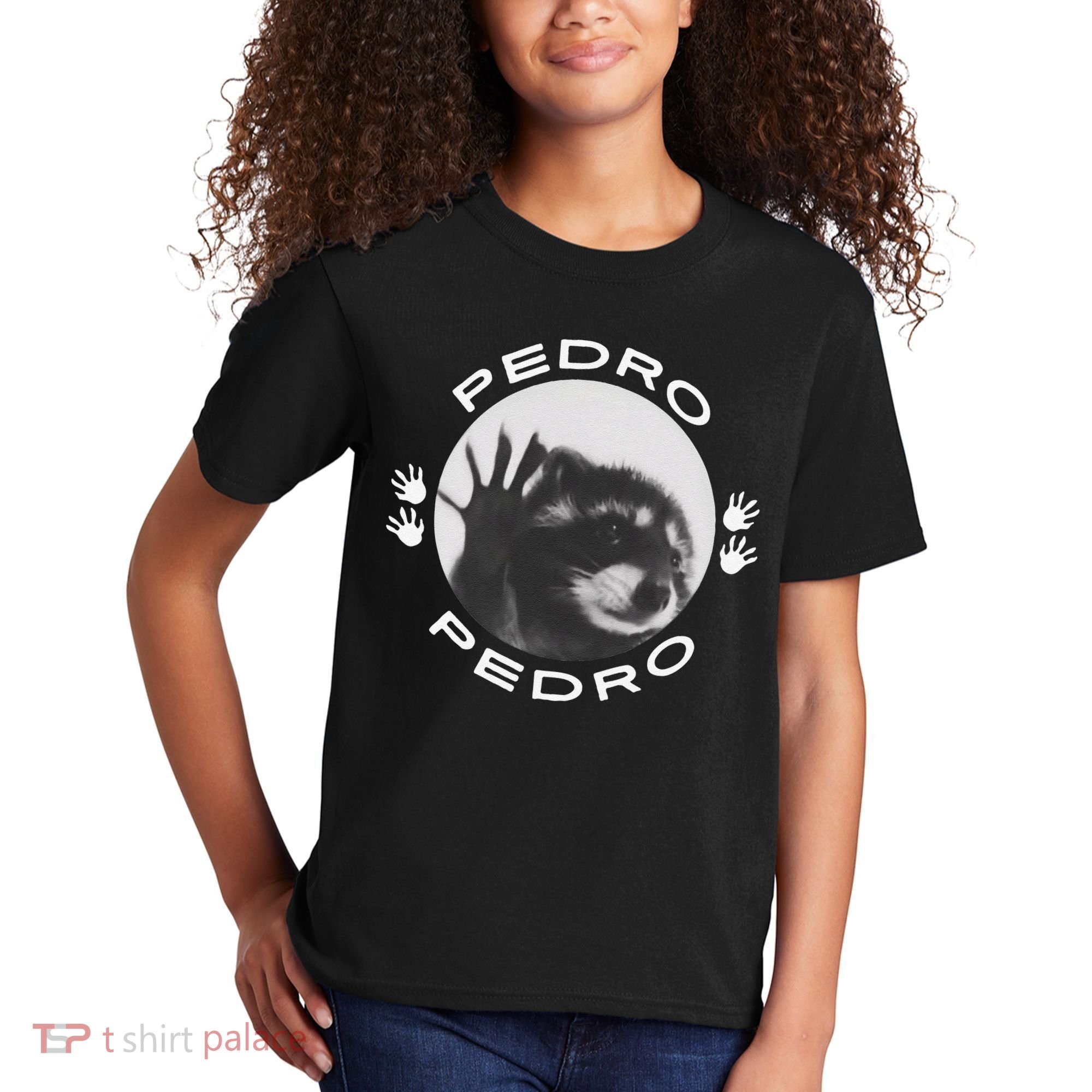 Pedro Raccoon Kids T-Shirt