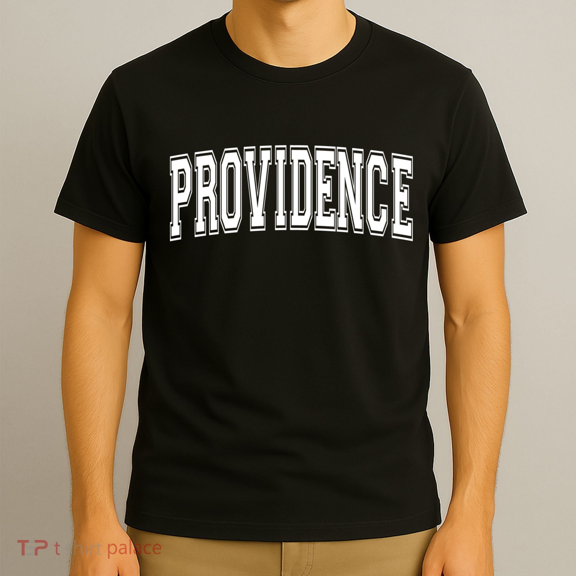Providence Ri Rhode Island Usa Vintage Sports Varsity Style Cool Gift T-Shirt