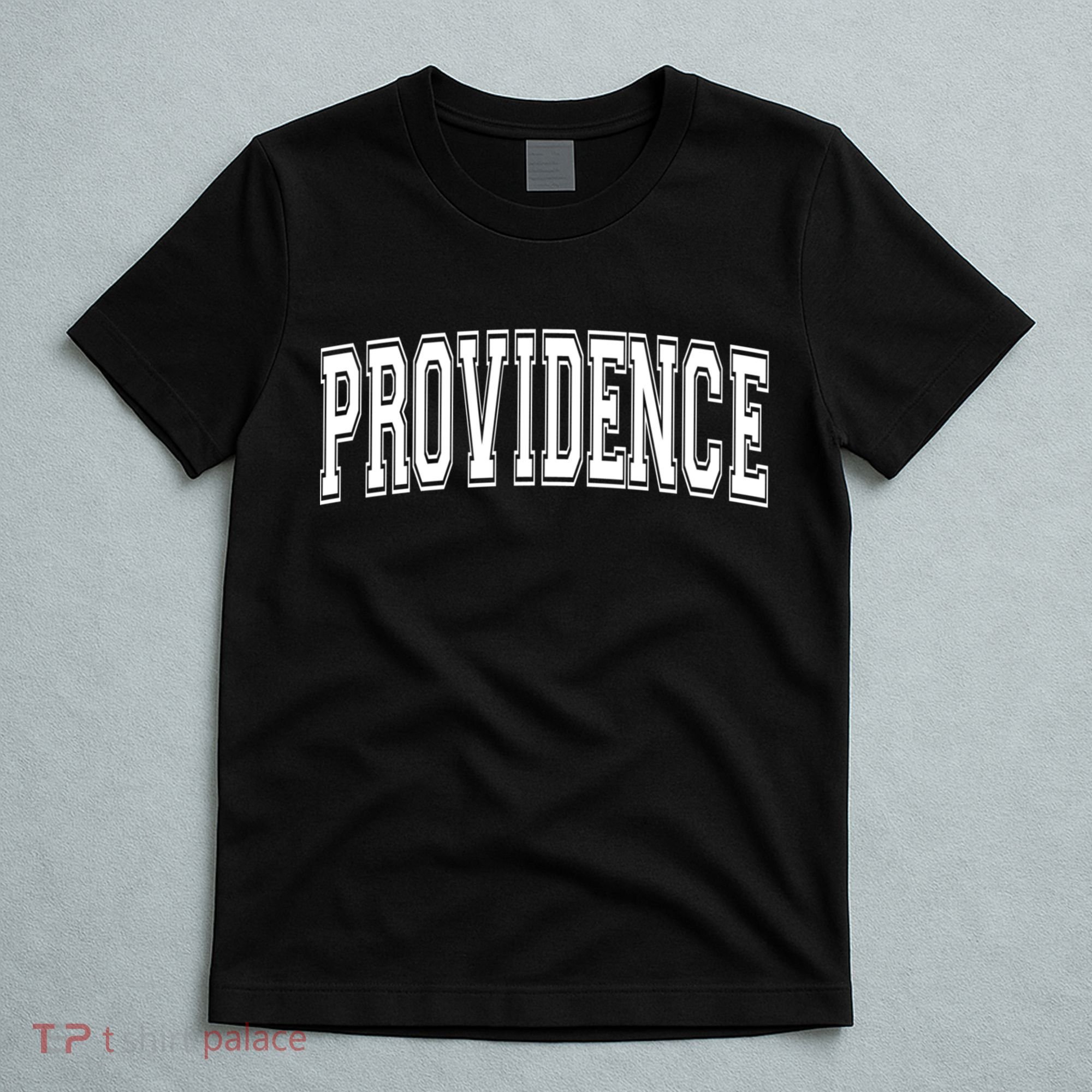 Providence Ri Rhode Island Usa Vintage Sports Varsity Style Cool Gift T-Shirt
