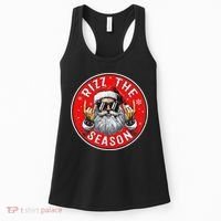 Punk Rock Retro Rizz The Season Funny Santa Clause Rizzler Women's Tank Top thumb 0