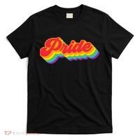Pride Rainbow Retro LGBTQ T-Shirt thumb 0