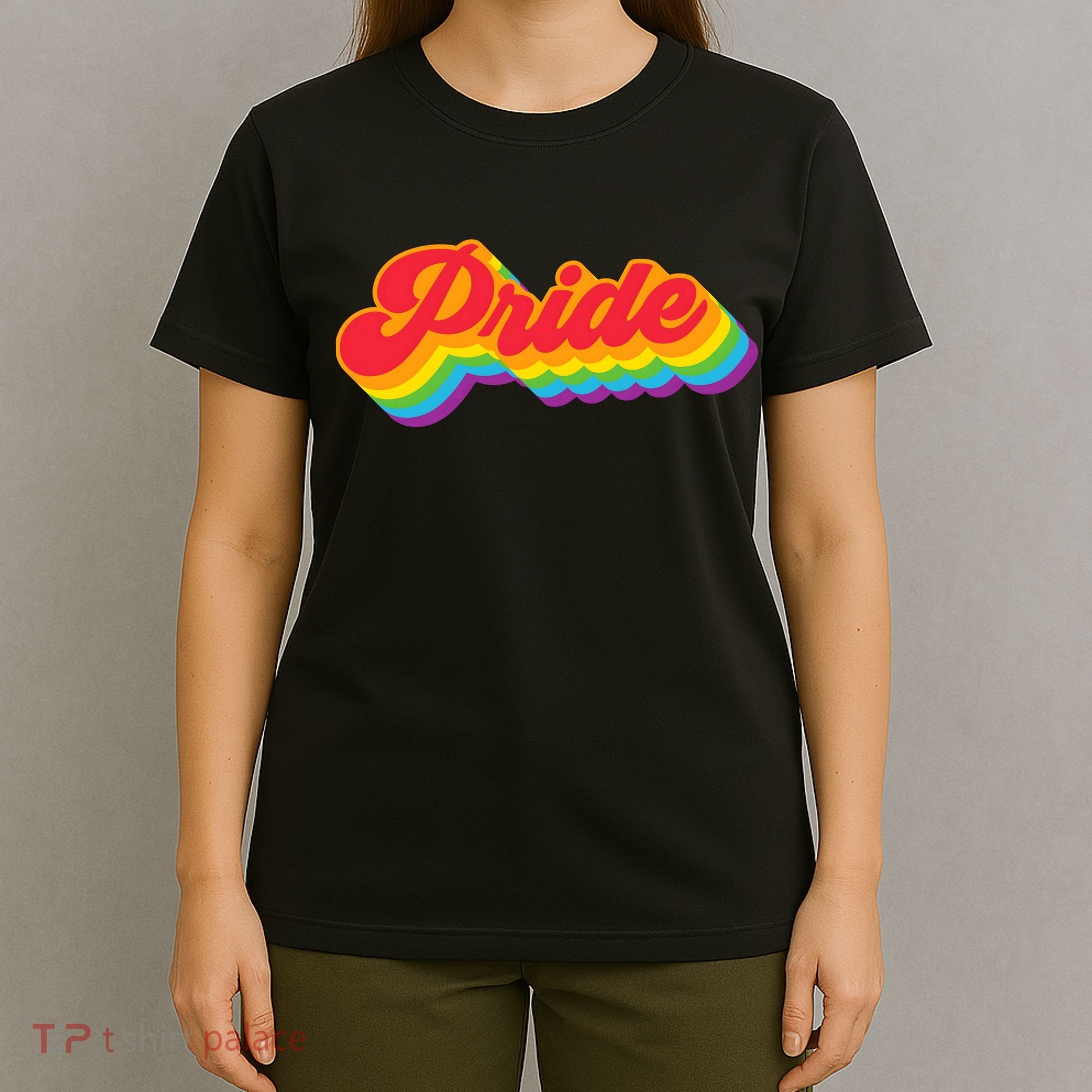 Pride Rainbow Retro LGBTQ T-Shirt