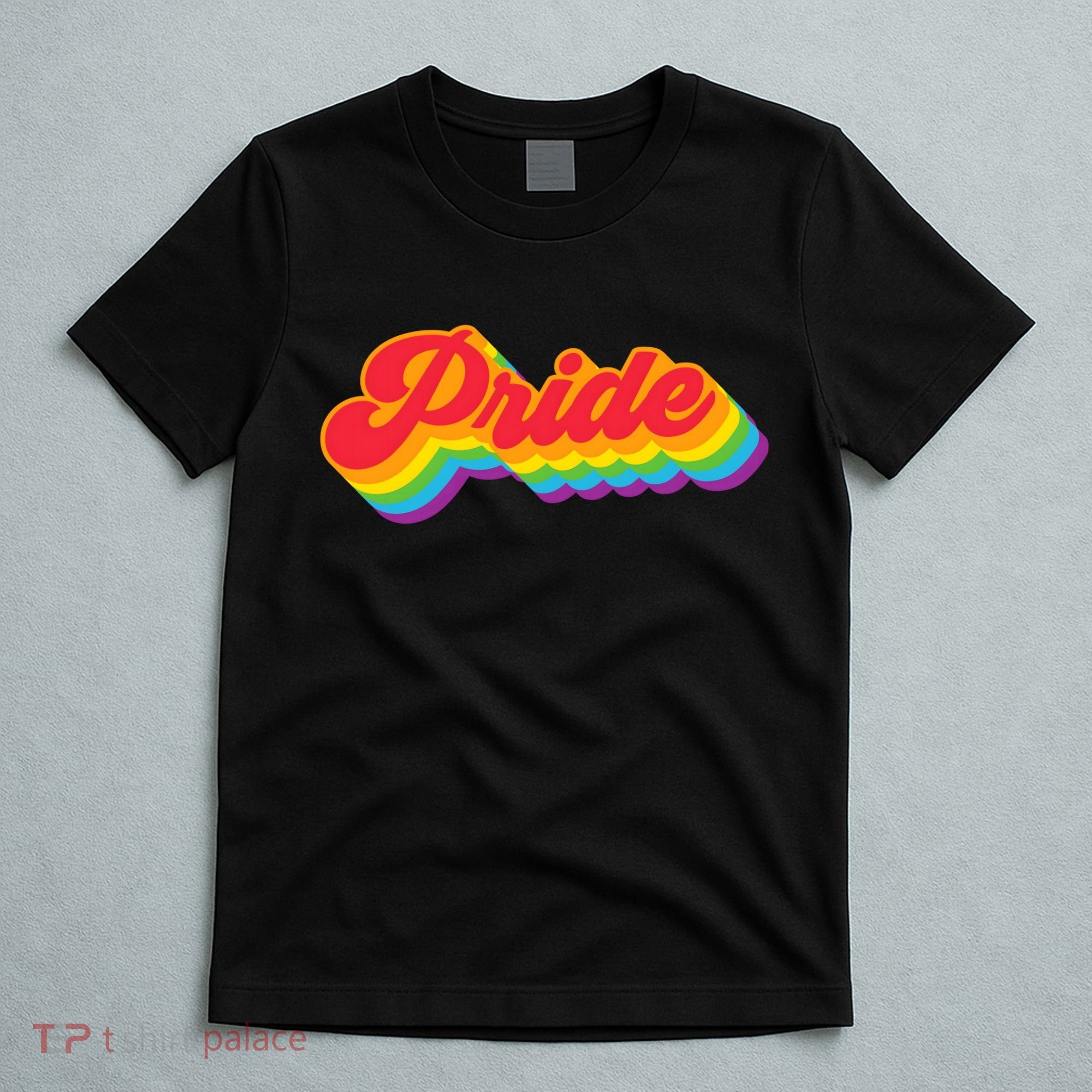 Pride Rainbow Retro LGBTQ T-Shirt