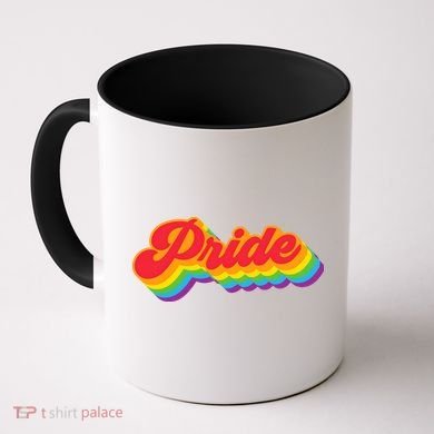 Pride Rainbow Retro LGBTQ Coffee Mug