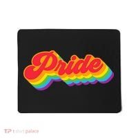 Pride Rainbow Retro LGBTQ Mousepad thumb 0