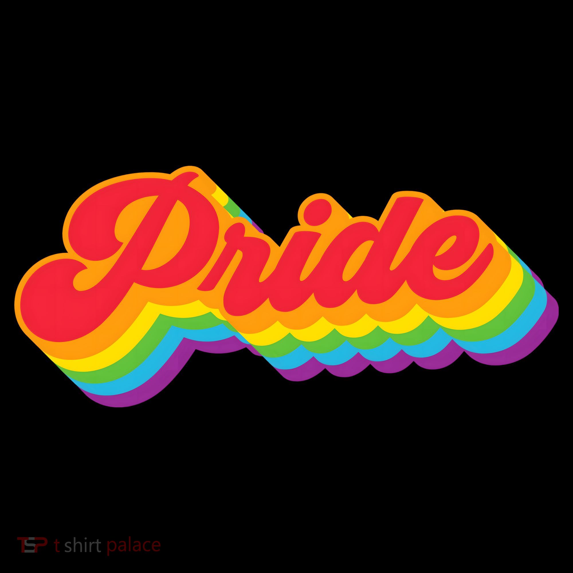 Pride Rainbow Retro LGBTQ Mousepad