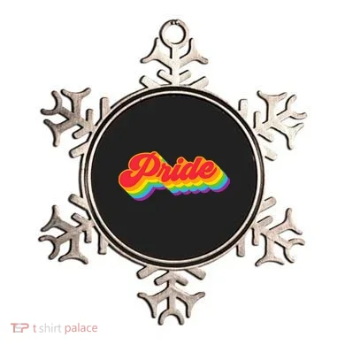 Pride Rainbow Retro LGBTQ Ornament