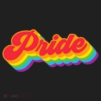 Pride Rainbow Retro LGBTQ Golf Towel thumb 3