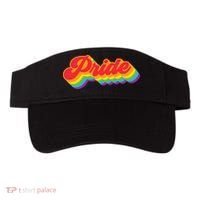 Pride Rainbow Retro LGBTQ Visor thumb 0