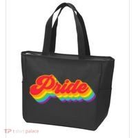 Pride Rainbow Retro LGBTQ Tote Bag thumb 3