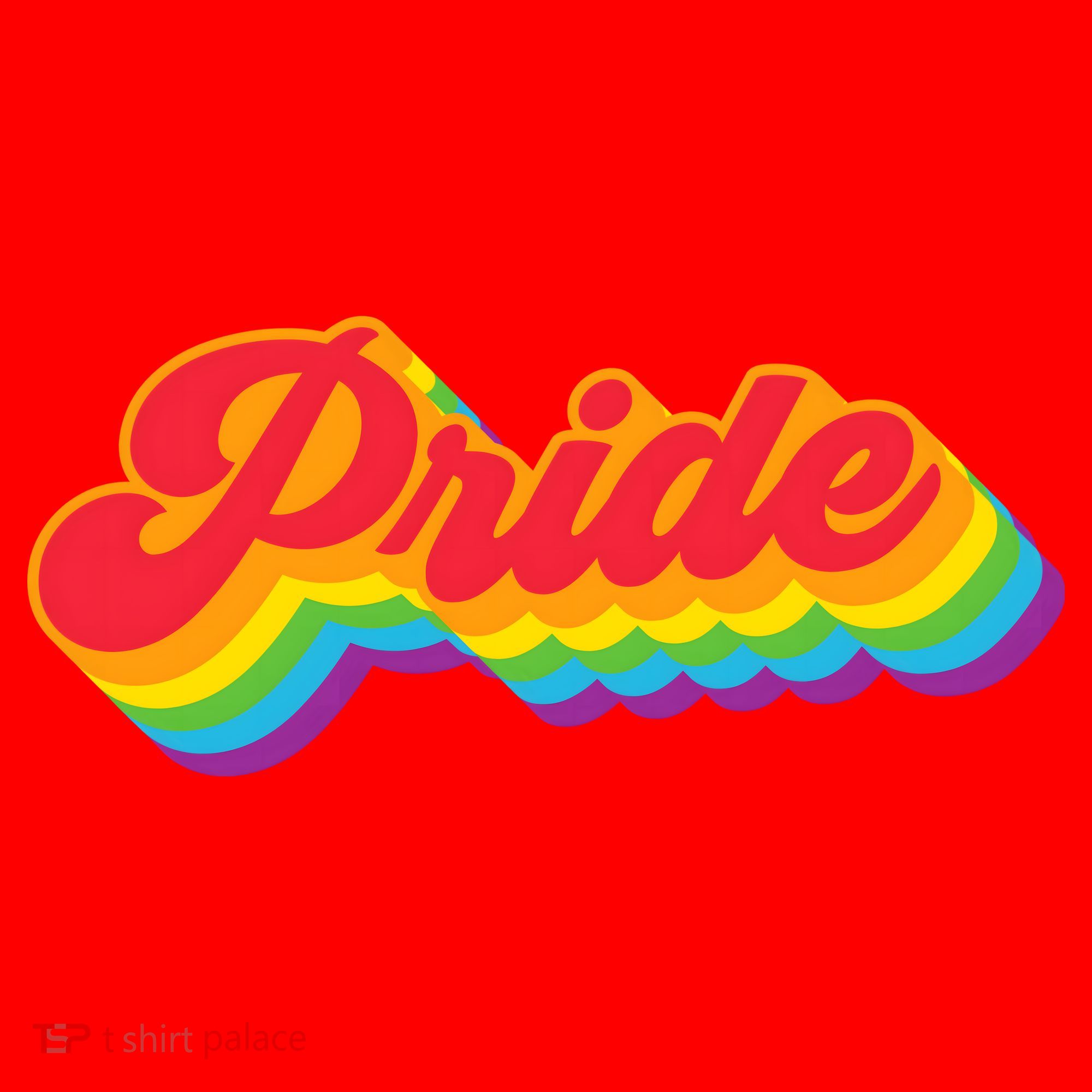 Pride Rainbow Retro LGBTQ Santa Hat