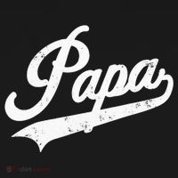 Papa Retro Style Father’s Day Gift For Funny Papa Grandpa Drawstring Bag thumb 2