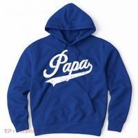 Papa Retro Style Father’s Day Gift For Funny Papa Grandpa Hoodie thumb 0