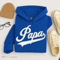 Papa Retro Style Father’s Day Gift For Funny Papa Grandpa Hoodie thumb 4