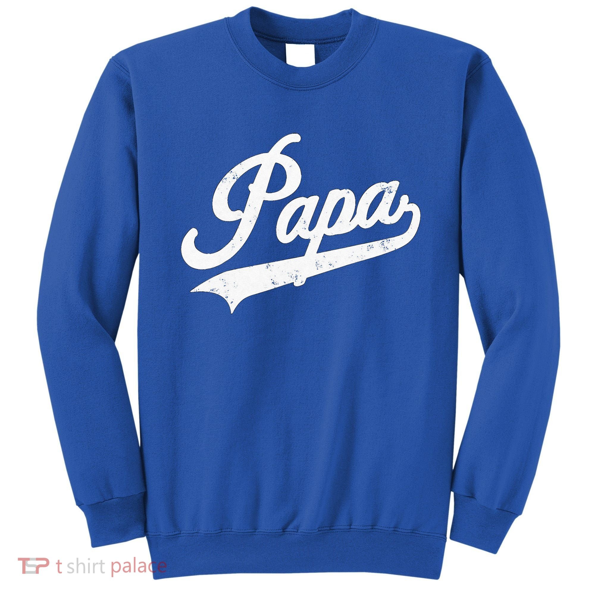 Papa Retro Style Father’s Day Gift For Funny Papa Grandpa Sweatshirt