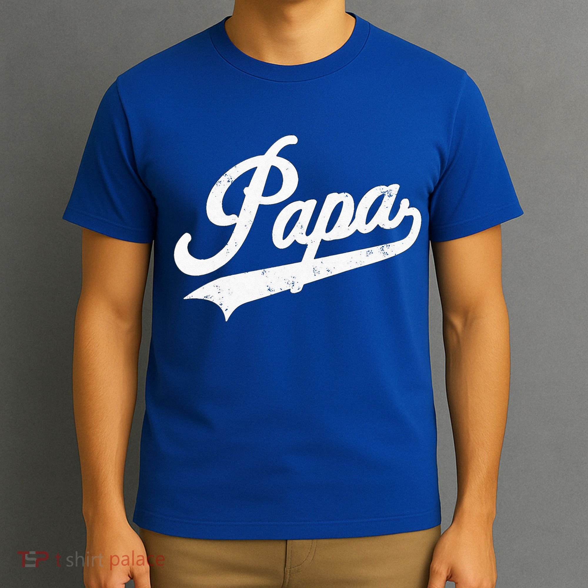Papa Retro Style Father’s Day Gift For Funny Papa Grandpa T-Shirt