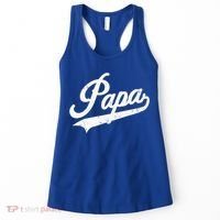 Papa Retro Style Father’s Day Gift For Funny Papa Grandpa Women's Tank Top thumb 0