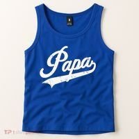 Papa Retro Style Father’s Day Gift For Funny Papa Grandpa Tank Top thumb 2