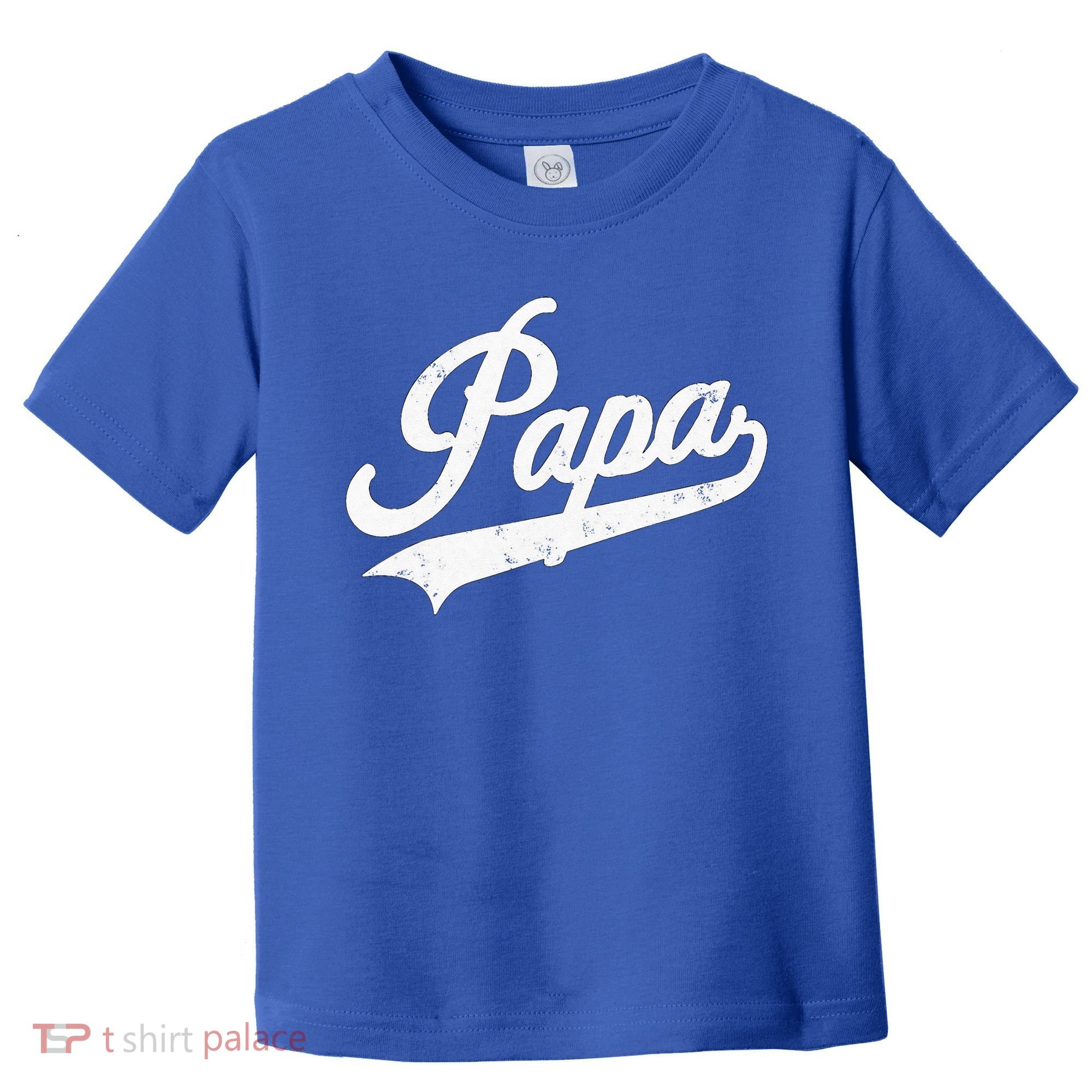 Papa Retro Style Father’s Day Gift For Funny Papa Grandpa Toddler T-Shirt