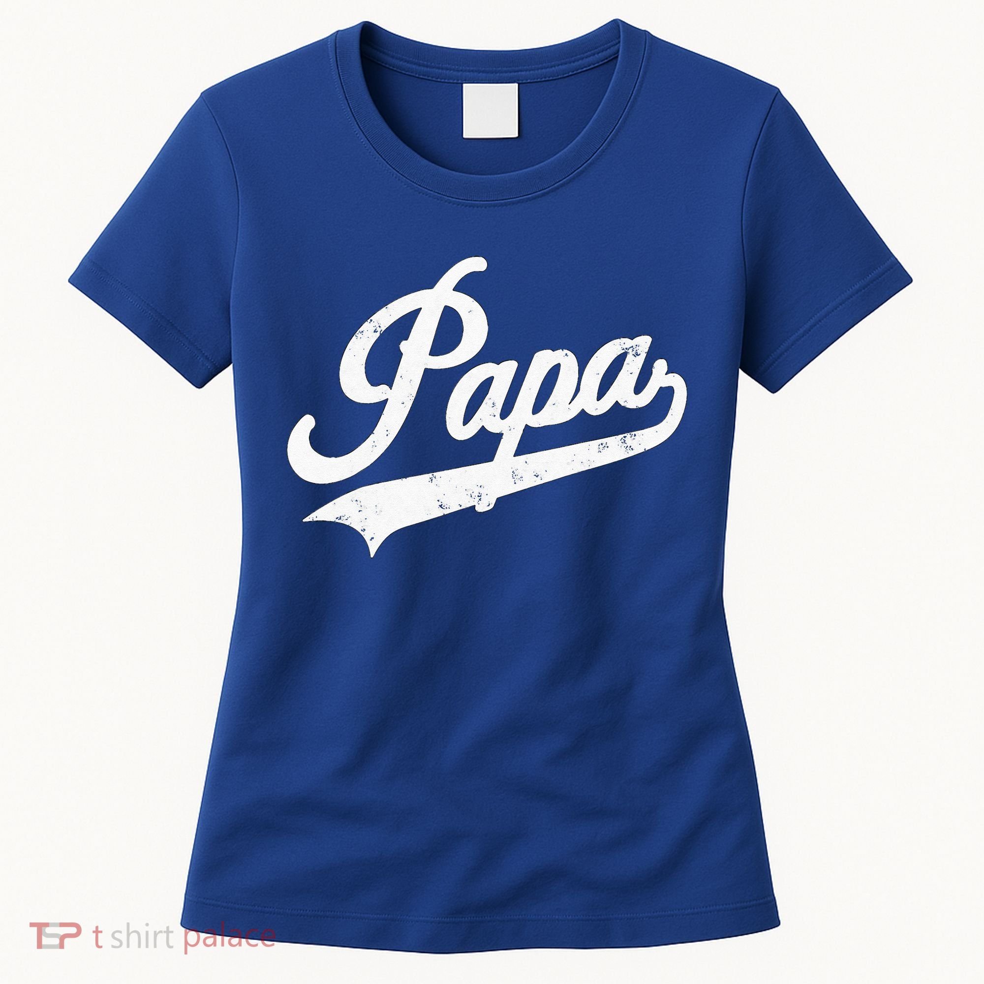 Papa Retro Style Father’s Day Gift For Funny Papa Grandpa Women's T-Shirt