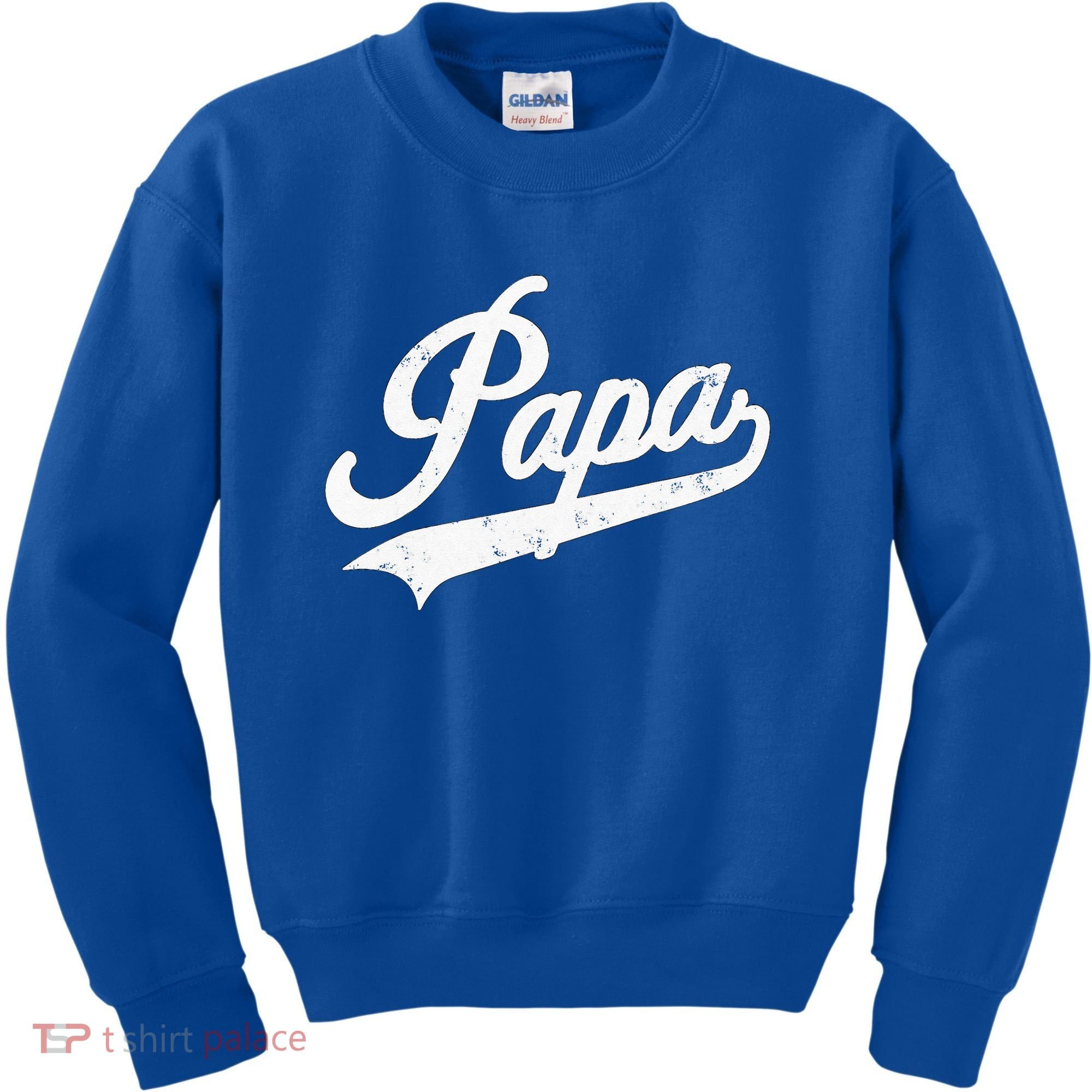 Papa Retro Style Father’s Day Gift For Funny Papa Grandpa Kids Sweatshirt