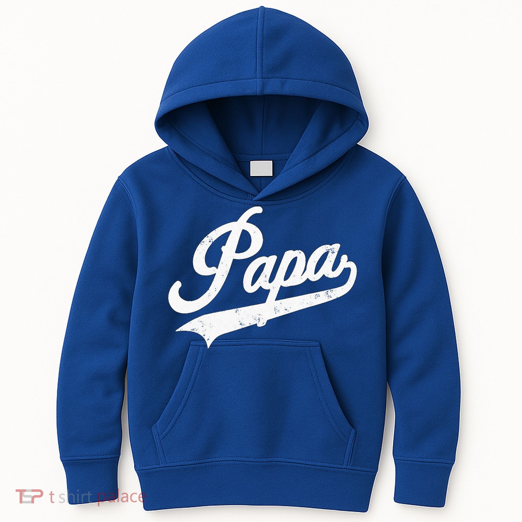 Papa Retro Style Father’s Day Gift For Funny Papa Grandpa Kids Hoodie