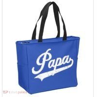 Papa Retro Style Father’s Day Gift For Funny Papa Grandpa Tote Bag thumb 2