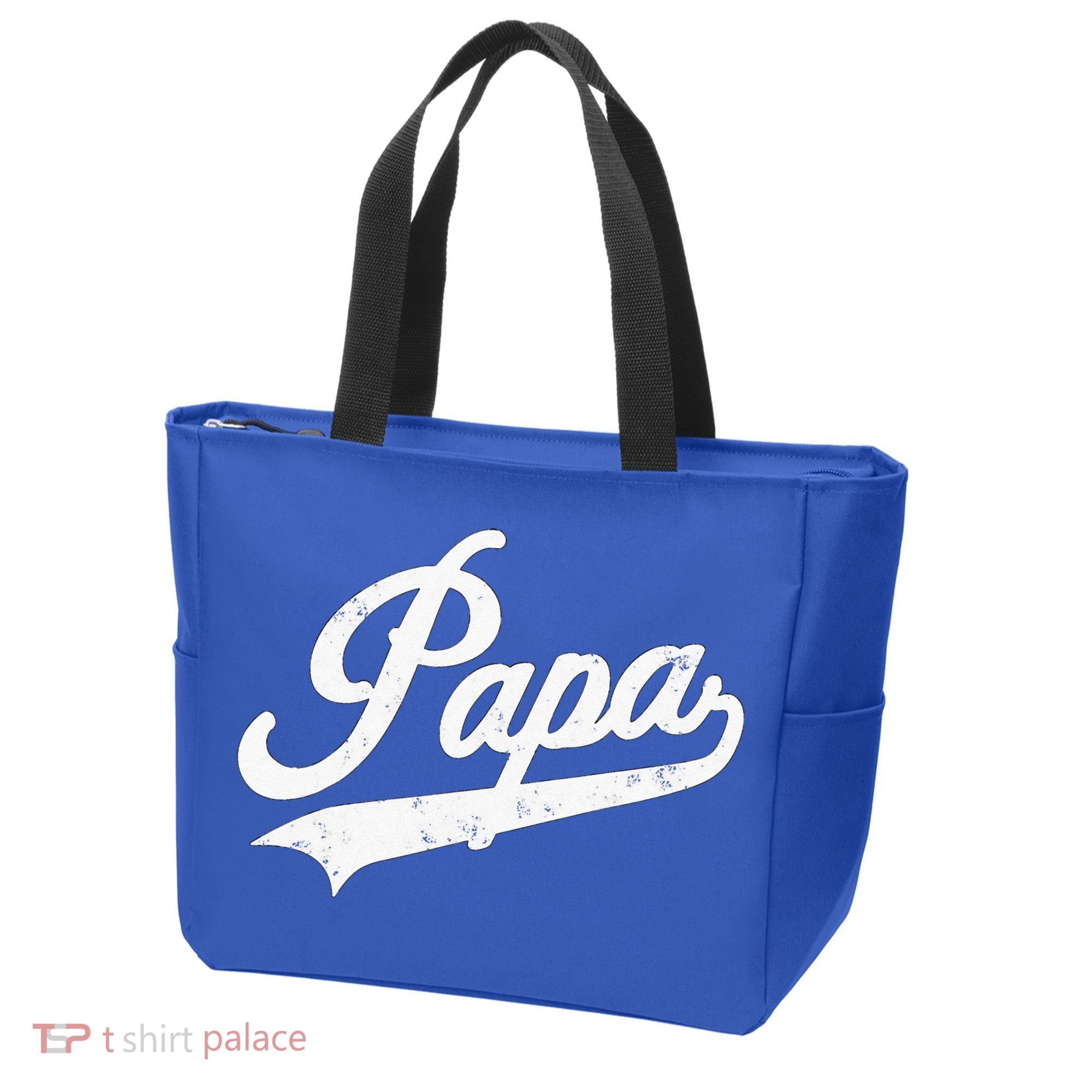 Papa Retro Style Father’s Day Gift For Funny Papa Grandpa Tote Bag
