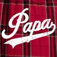 Papa Retro Style Father’s Day Gift For Funny Papa Grandpa Men's Flannel Plaid Pajama Pants thumb 2