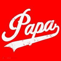 Papa Retro Style Father’s Day Gift For Funny Papa Grandpa Santa Hat thumb 1